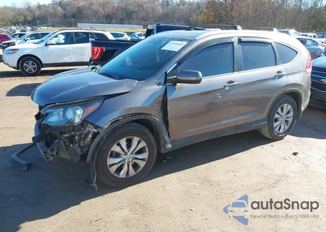 2013 Honda Cr-V Ex-L from USA, damaged, VIN 5J6RM4H7XDL003717